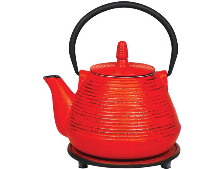 Teekanne Therese Rot Gusseisen 1 l
