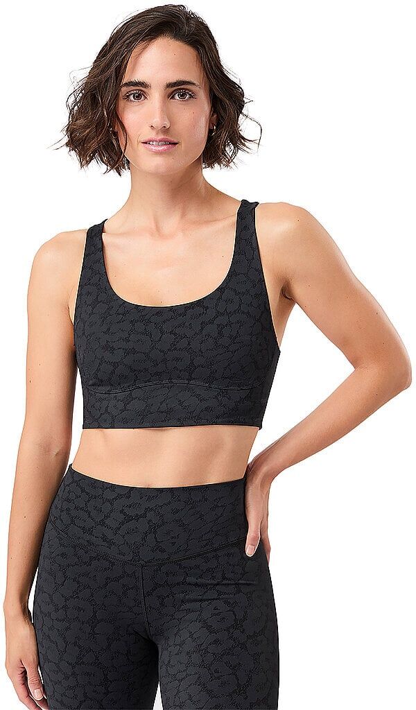 MANDALA Damen Sport-BH Medium Support schwarz   M M