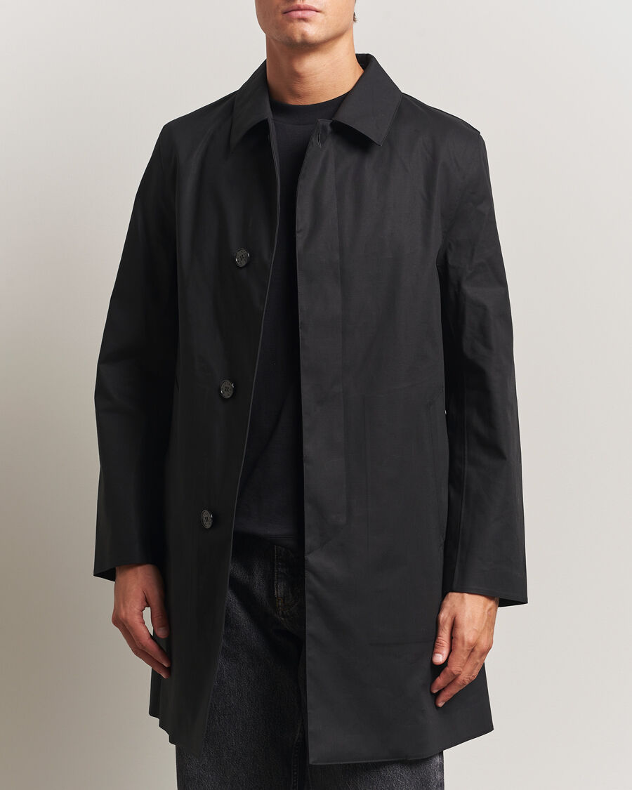 Mackintosh Dunoon Car Coat Black men EU54 Sort