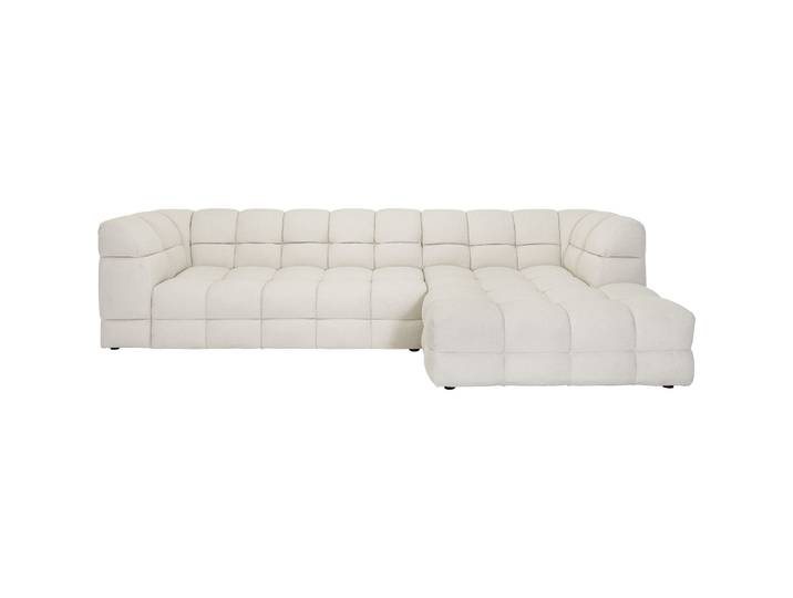 Ecksofa Mala Stoff ivory B 300 T 180 cm