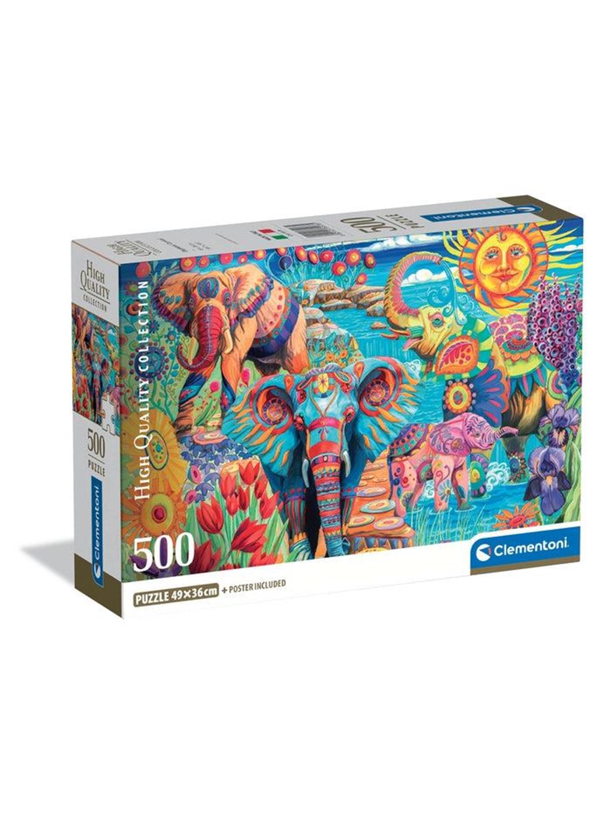 Clementoni Elephants Carnival (500)