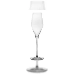 Stölzle Lausitz - Champagneflöte - Quatrophil - Kristallglas - 29 cl - Spülmaschinenfest - 6 Stücke
