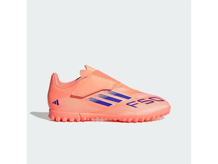 Adidas Originals F50 CLUB VEL TF Chaussures de football à bande magique pour enfants JI0035