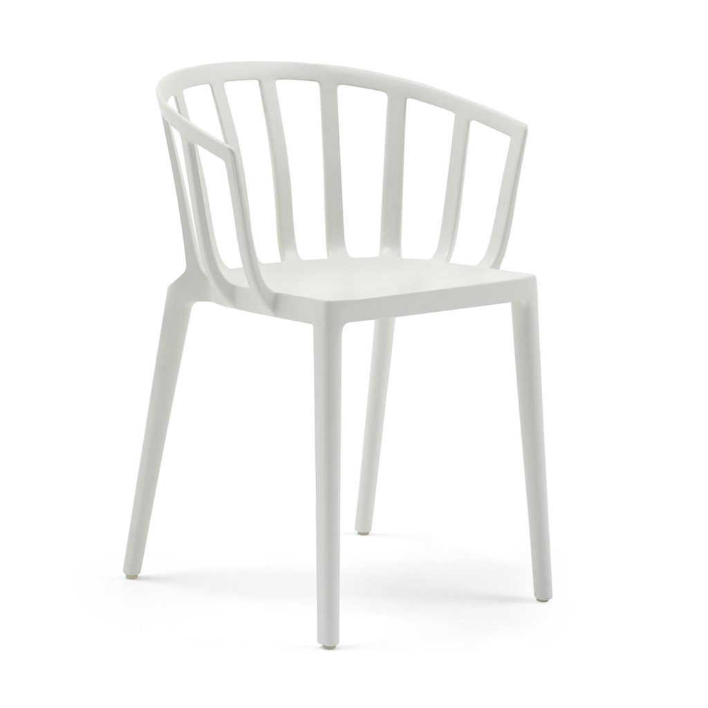 Kartell Venice Armlehnstuhl (weiß) weiß 05806BI