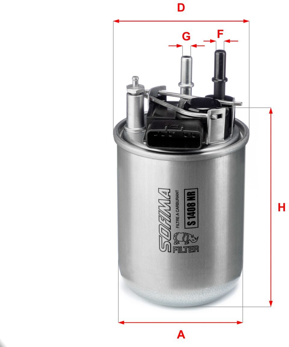 Kraftstofffilter SOFIMA S 1408 NR