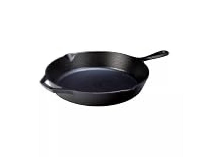 Lodge Logic Cast-Iron Skillet With Assist Handle by Lodge