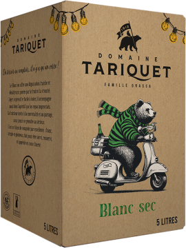 BIB 5 L Blanc - Domaine Tariquet - Côtes de Gascogne - Weisswein - 5L