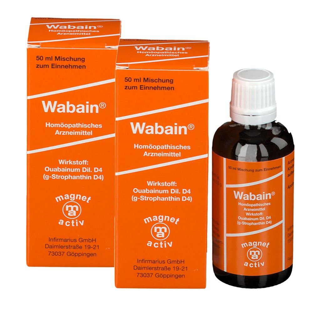 Wabain Tropfen zum Einnehmen Doppelpack 2x50 ml