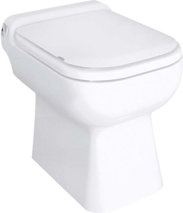 SFA Stand-WC SaniCompact Luxe 0004 weiss, mit Anschlussmöglichkeit für Waschtisch