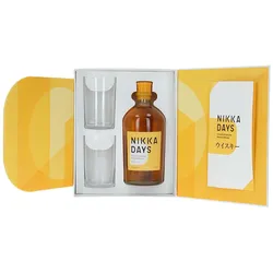 Nikka Days Onpack mit Gläsern - Japanese Blended Whisky