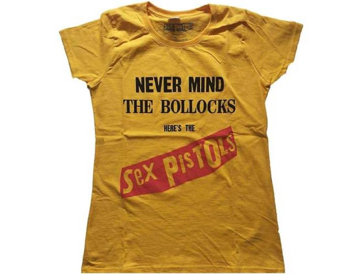 The Sex Pistols T Shirt Never Mind the Bollocks Original Album Officieel Vrouwen M