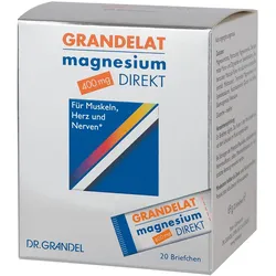MAGNESIUM DIREKT 400 mg Grandelat Pulver 69 g