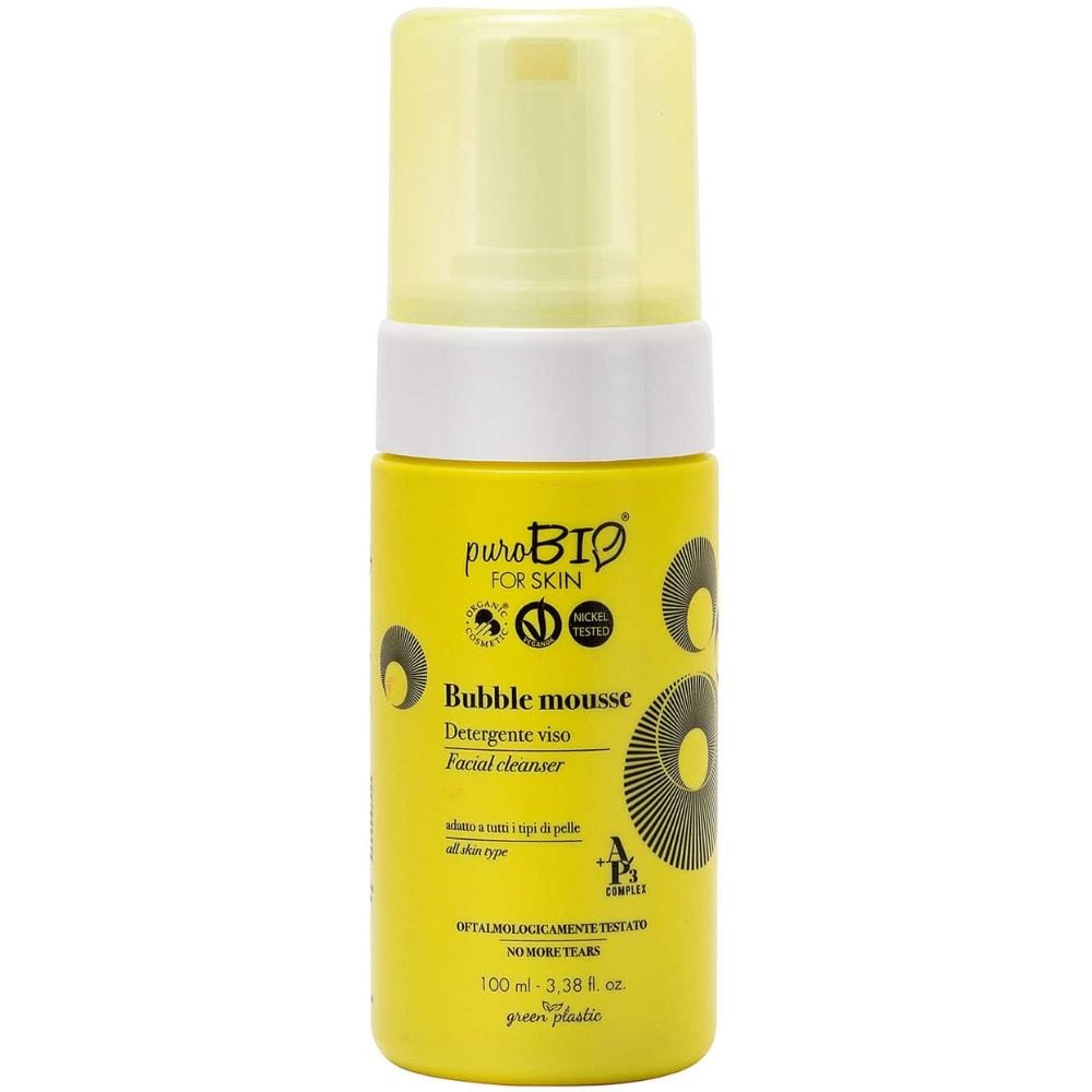 puroBio Bubble Mousse Gentle Facial Cleanser 100mL