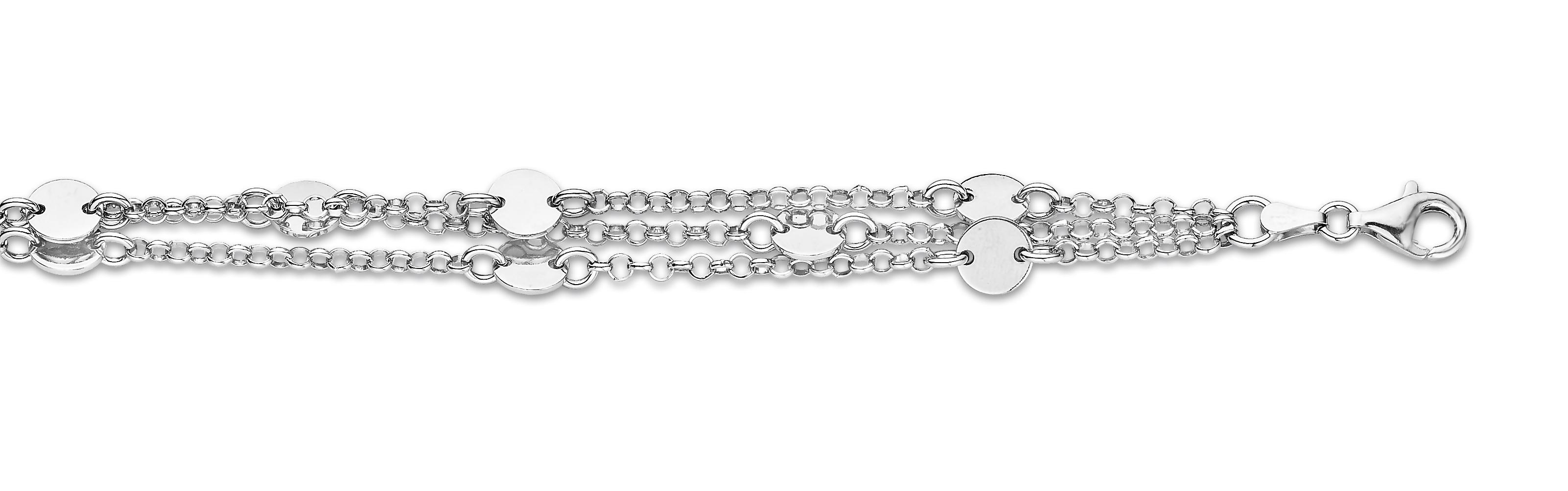 Orphelia Dames 925 Sterling Zilveren Armband - Zilver ZA-1984