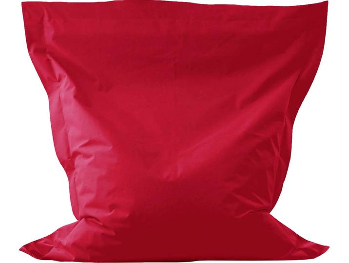 Sitzsack KAYOOM Idle Time, bequemer Sitzsack, Kissen-Form, unaufgeregtes Design , rot, B:50cm H:101cm T:78cm, Bezug: Polyester (Mikrofaser) / Füllmaterial : Polystyrol (EPS), Sitzsäcke, Sitzsack, komfortabel, modern, pflegeleicht, innen und aussen nutzbar