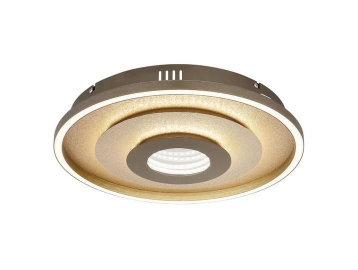 LED-Deckenleuchte inkl. 1x LED 230V, 30W, Metall/Kunststoff