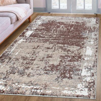 Teppich OTTO HOME "Oberwill" Gr. 2, beige (sand), B:80cm H:9mm L:150cm, Kunstfaser, Teppiche, Teppich, mit besonders weichem Flor, Kurzflor, Vintage, modern, dichte Qualität