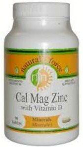 Nutriforce Cal Mag Zinc 90 comprimés