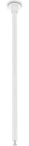 TRIO DUOline Plafondlamp voor rails, mat wit, set van 2, Diameter: 25 cm