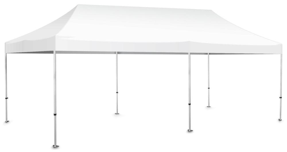 Dach für Zeltgestell 3x6 - weiss
