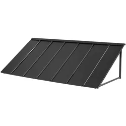VEVOR Fenstermarkise 203x91x61 cm, Türvordach, stabile Außenmarkisen mit dreieckigem Stahlrahmen, Schutz vor Regen, Schnee und Sonnenlicht für Türeingänge, Fenster, Veranden, Balkone
