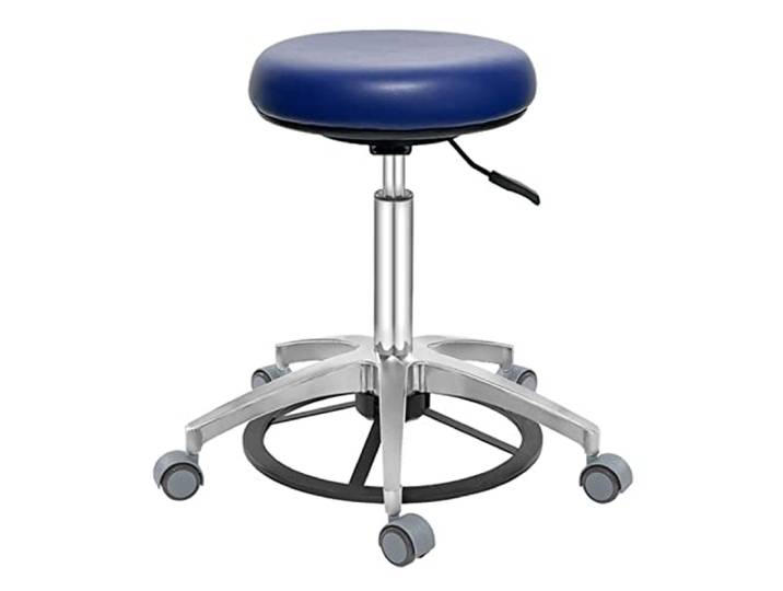 HYDTGZ Zahnarzthelfer Hocker Arztstuhl 360 ° Drehbarer Verstellbarer Medizinischer Zahnhocker Salonstuhl Für Krankenhaus, Klinik, Zahnarzt, Zuhause,A4