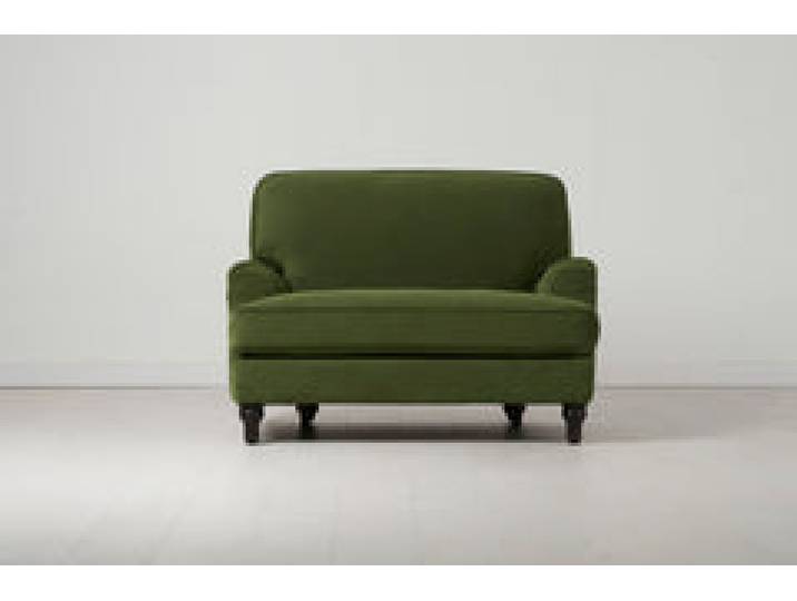 Model 15 Loveseat, Laubgrün