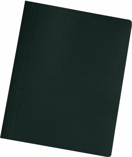 herlitz 10 Schnellhefter Karton schwarz DIN A4