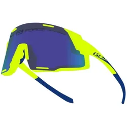 Force Grip Radbrille in Fluoreszierend/Blau