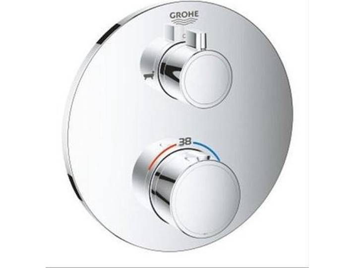 GROHE Grohtherm thermostatische inbouw douchekraan - Douche/Bad omstelling - Chroom