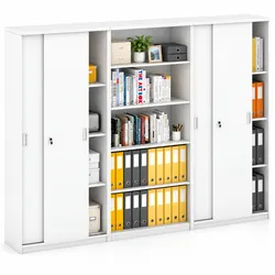 Schrank-Set MIRELLI, Typ VI – Weiß