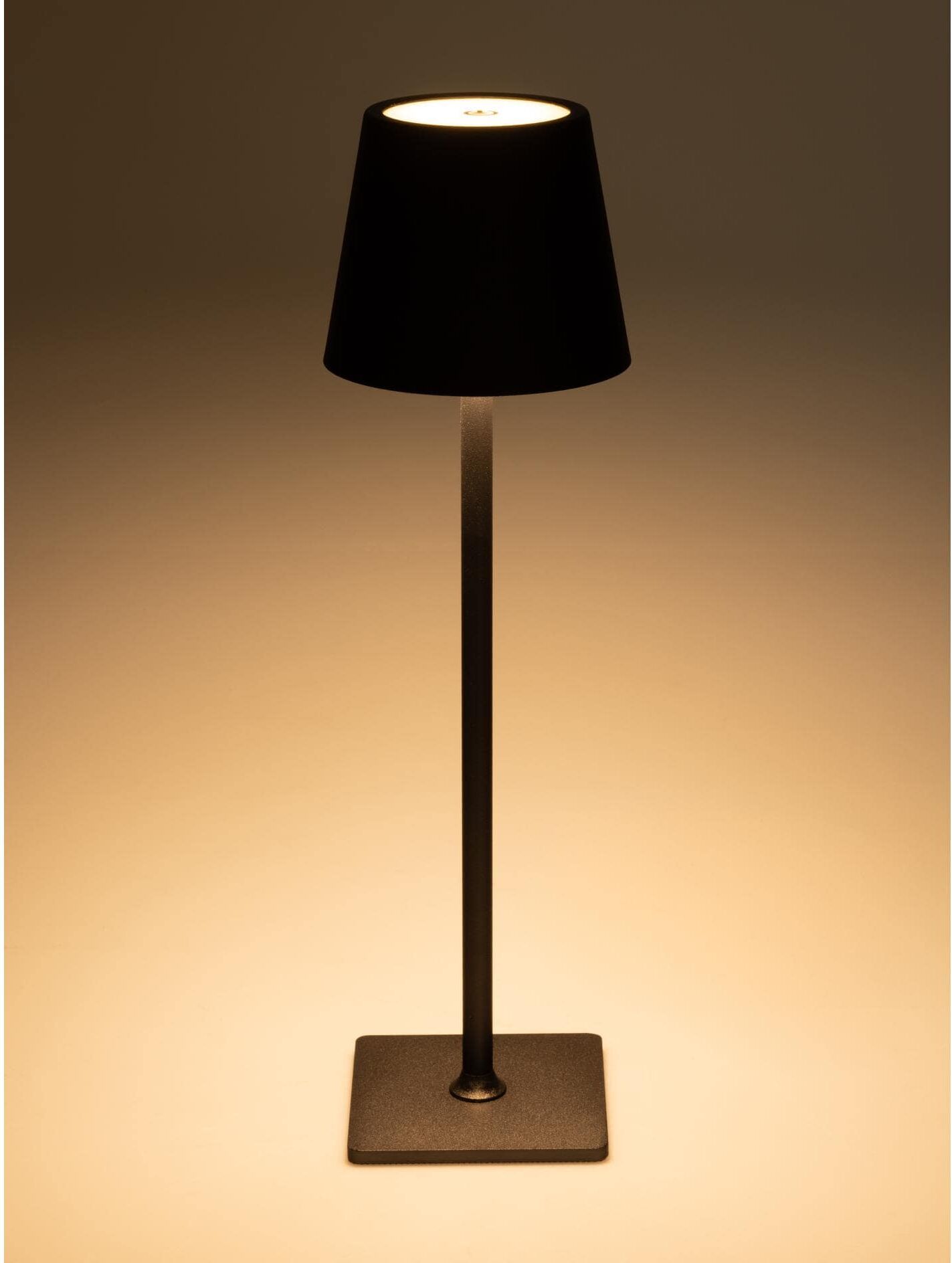 COCON LED Tischleuchte, schwarz, H: 38cm, Leuchten, LED Tischleuchte schwarz H: 38cm