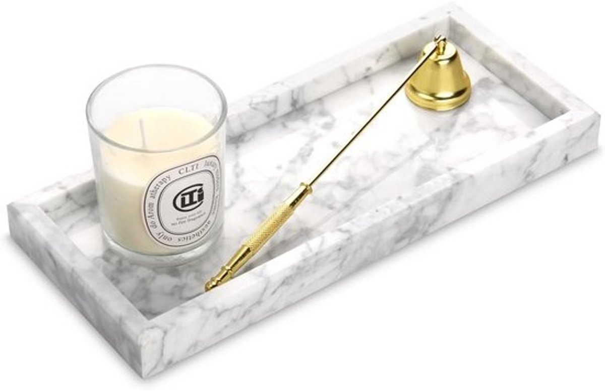 Elegant Marmeren Dienblad voor Woonkamer, Keuken of Badkamer