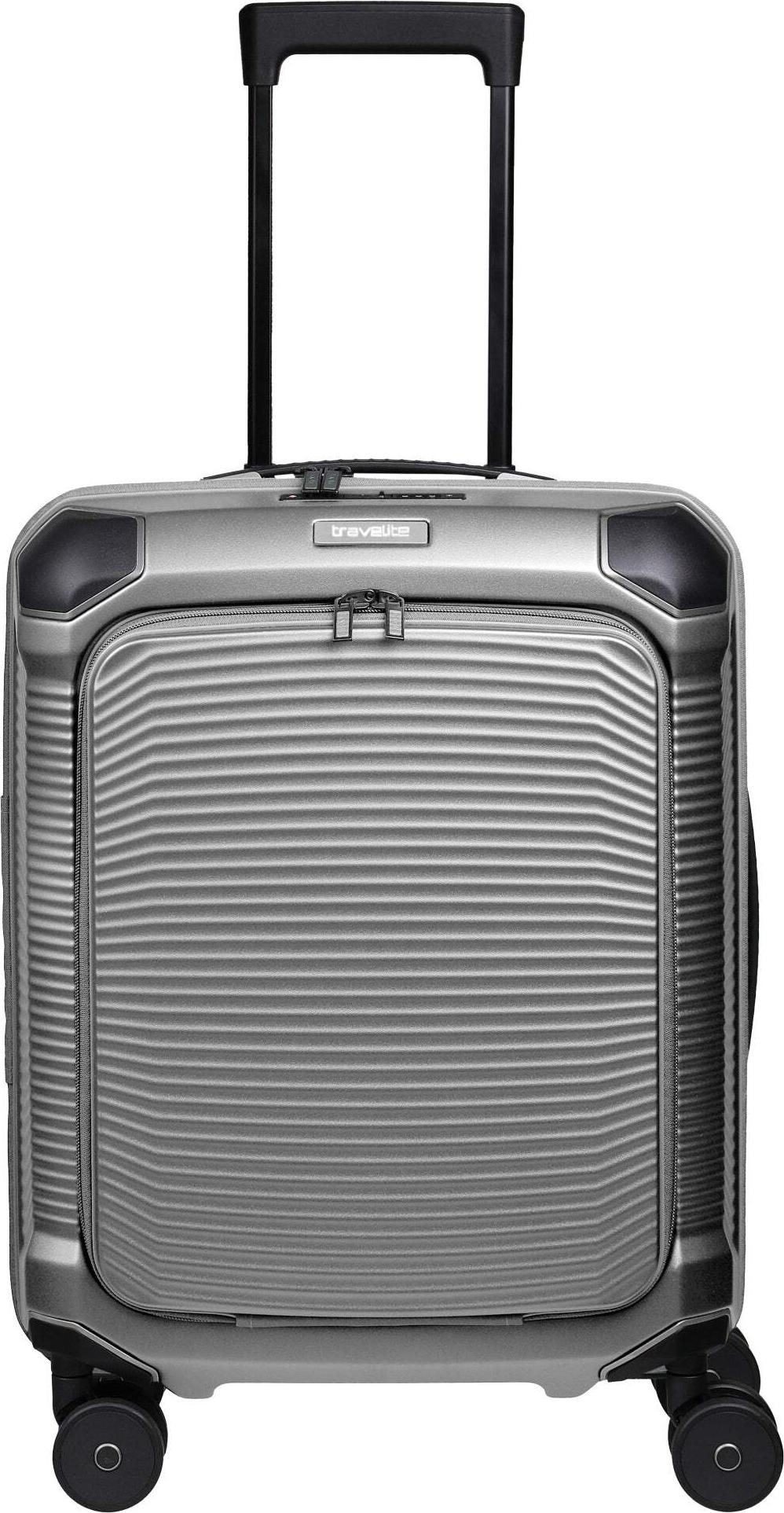 Koffer TRAVELITE Millennium S Front pocket SILBER Größe: Einheitsgröße