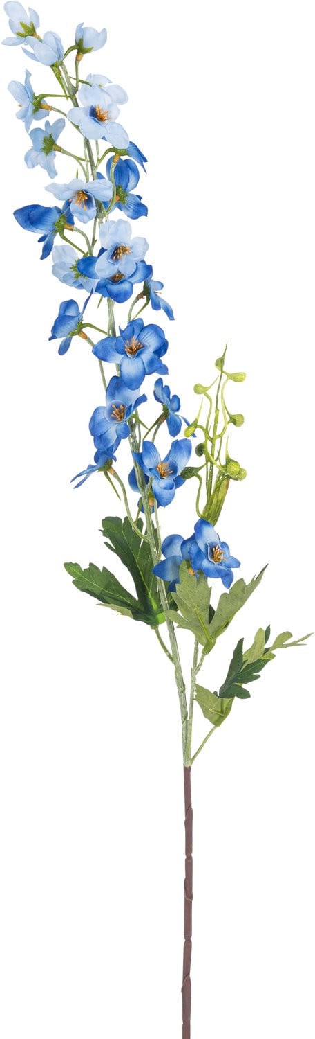 Easyplants Kunstbloem Delphinium Blauw 79 cm Zijde