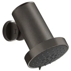 Gessi Habito Antikalk-Kopfbrause mit Gelenk, Regen, Wandmontage, DIAMANTATO, 57273707, Farbe: PVD