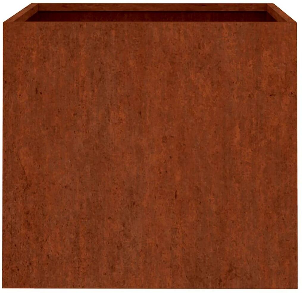 vidaXL Jardinière 49x47x46 cm acier corten