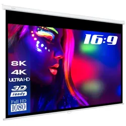 eSmart Professional MIROLO Rollo Leinwand 254 cm 100 Zoll