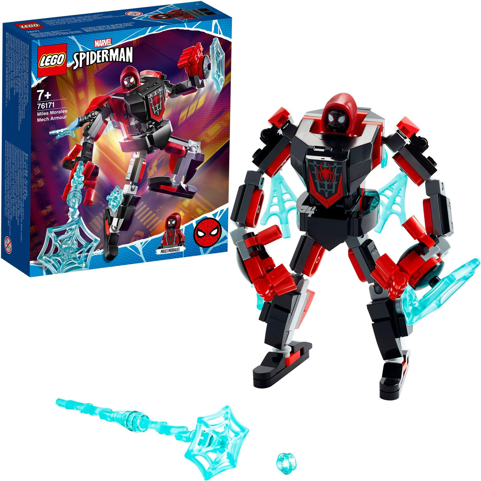 LEGO 76171 Spider-Man Miles Morales Mech Marvel Superhelden speelset
