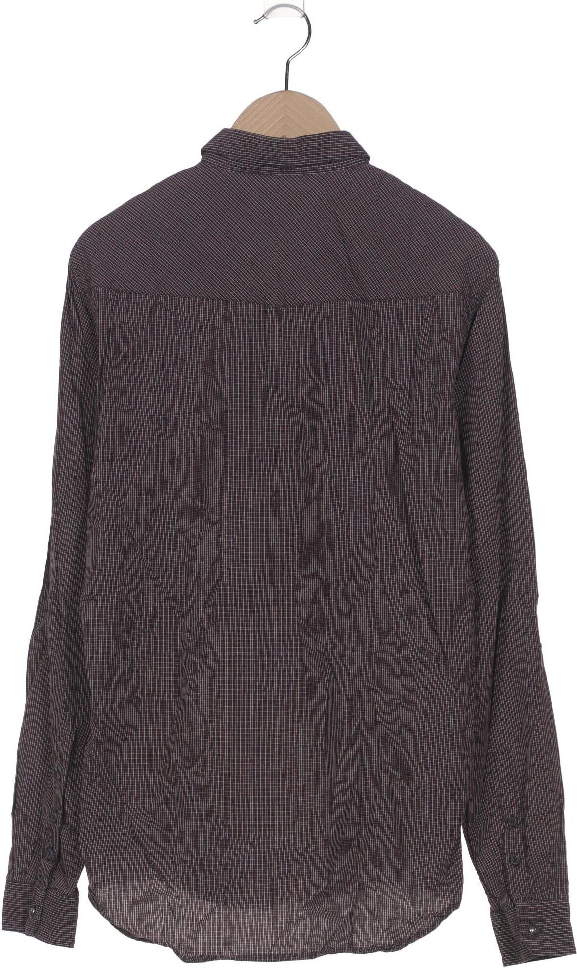 The Kooples Herren Hemd, Bordeaux, Gr. S, Baumwolle - Second Hand