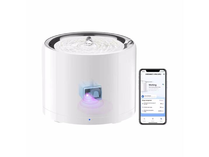 PETKIT EVERSWEET 3 PRO Trinkbrunnen – Tierbedarf – weiss