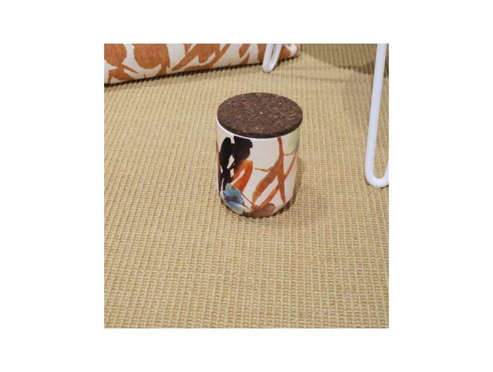 Tapis rond naturel - Sisal Yucatan - Sable - Ø 125 cm