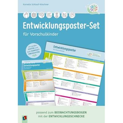 Entwicklungsposter-Set für Vorschulkinder