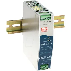 MW SDR-75-48 - Schaltnetzteil, Hutschiene, 75 W, 48 V, 1,6 A