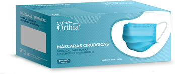 Orthia Máscaras Cirúrgicas Tipo IIR 50 un