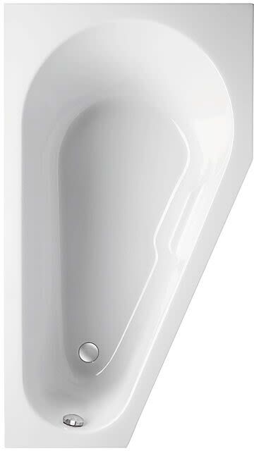 Mauersberger space-saving bath Stricta 160 left 1416000901