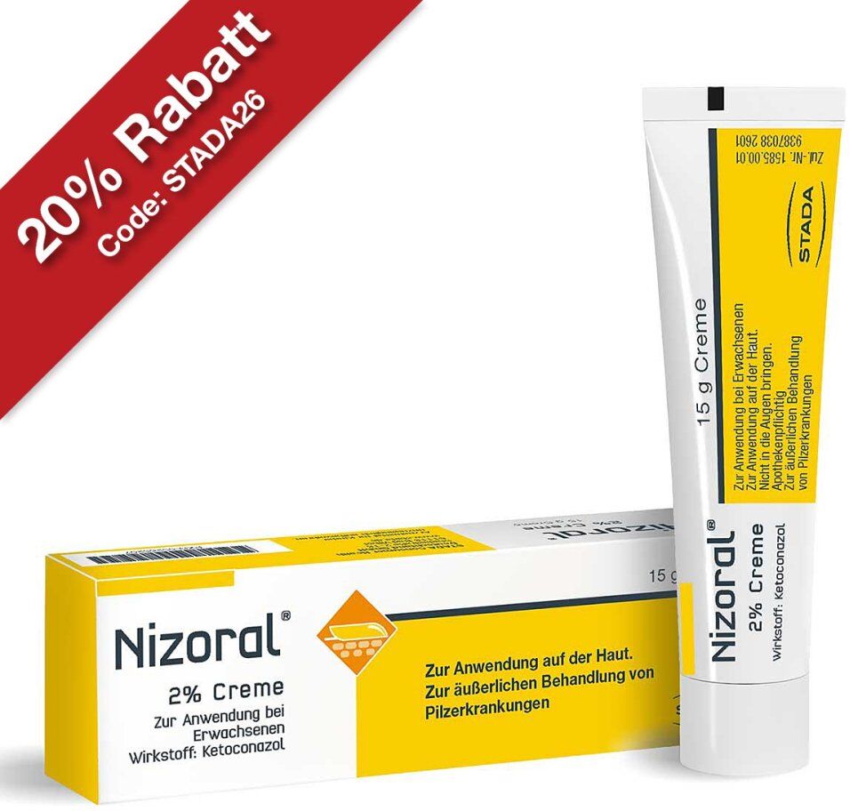 Nizoral 2% Hautpilz Creme