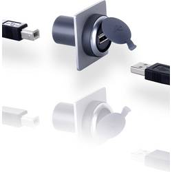 USB-Durchführung USB 2.0 Typ B Adapter RAFIX 22 FS+ 1.30.279.021/0700 RAFI Inhalt: 1 St.