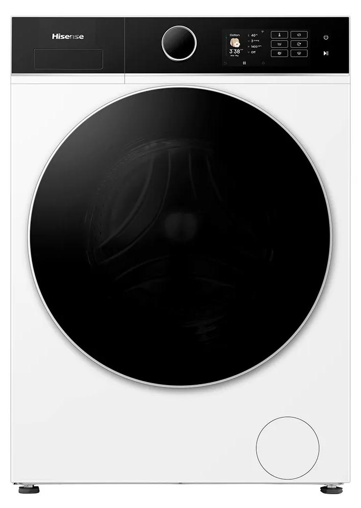 Hisense Freistehend Waschmaschine, 9 kg, 1400 U/min., 9 kg, B, 72 dB, 1400 RPM, A, Weiß
