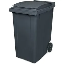 BRB 360 Liter DIN Mülltonne, HxBxT 1090x620x860 mm, Gewicht 17,1 kg, grau/anthrazit